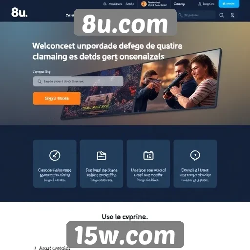 Recursos e funcionalidades do site 8u.com